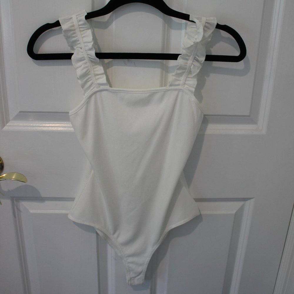 Le Lis White bodysuit
